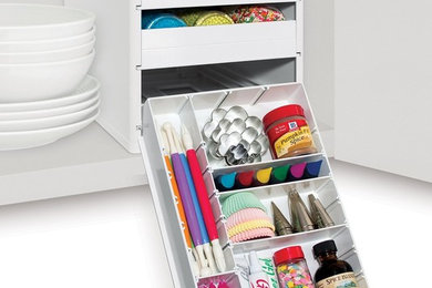 YouCopia BakeStack Organizer - Baking Tools and Accessories Organizer