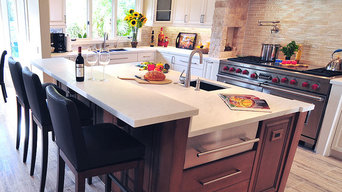 Transitional Mediterranean Kitchen