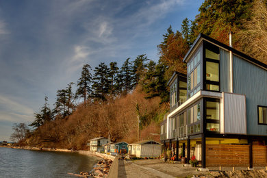 Modern home design in Seattle.