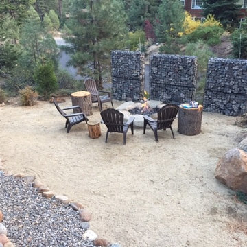 Incline Village Home - remodel, art placement, and landscape design
