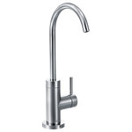 Moen - Moen Sip Modern 1-Handle High Arc Beverage Faucet, Chrome - A cold water tap has never been more stylish. In traditional, transitional or modern styles, Sip faucets feature a high-arc rotating spout. Add the optional filtration system when desired.