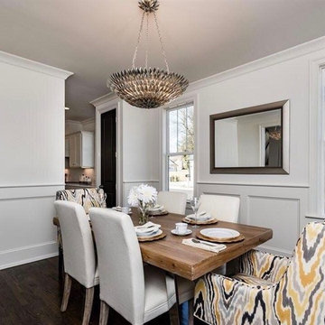 Transitional Farmhouse Staging