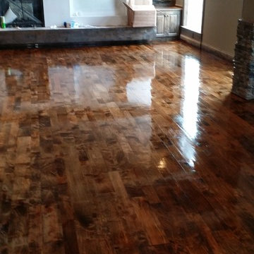 Custom Stain on Maple
