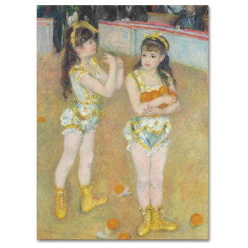 Renoir 'Acrobats At The Cirque Fernando' Canvas Art, 32 x 24