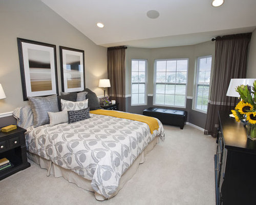Best Yellow And Gray  Bedroom  Design  Ideas  Remodel 