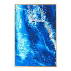 LAPIS LAZULI WALL ART - LAZUR - Fine Art Prints