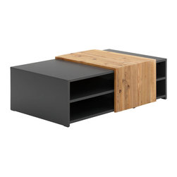 Coffee table with reclaimed wood elements - Coffee Tables