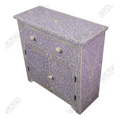 WOOD BONE INLAY CABINET - Furniture