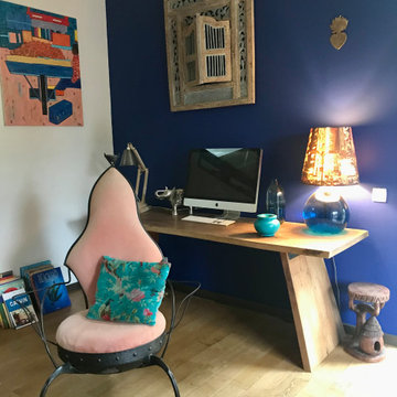 Agencement et Décoration d'une maison d'architecte en ossature bois