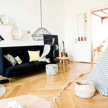 Ein Hauch von Kapstadt: Modernes Design trifft Gründerzeit-Wohnung