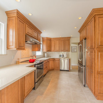 Sleek Custom Kitchen