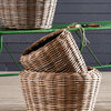 Woven Dry Basket Planter, 16.5" Diameter