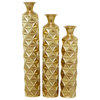 Glam Gold Metal Vase Set 562039