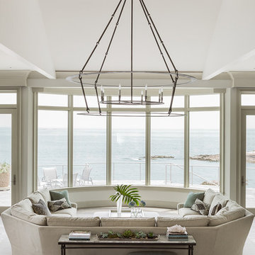 Beach Style Living Room