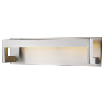 Linc 1-Light Bathroom Vanity Light In Brushed Nickel