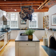 Fireplace kitchen