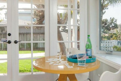 Inspiration for a coastal living room remodel in San Diego
