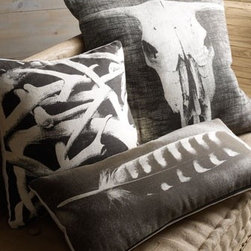 Hand-Screened Pillows - Decorative Pillows