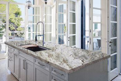 Inspiration for a transitional kitchen remodel in Philadelphia