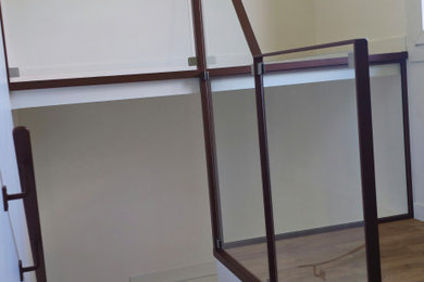 Réalisation d'un escalier.