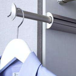 TAG Hardware | ELITE Valet in Matte Aluminum - Clothes Hangers