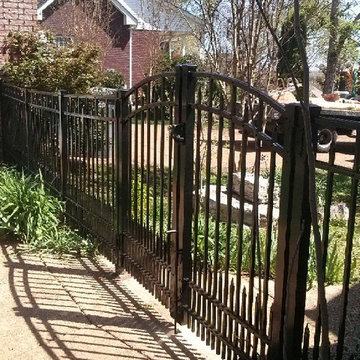 Custom Automated Aluminum Estate Gate