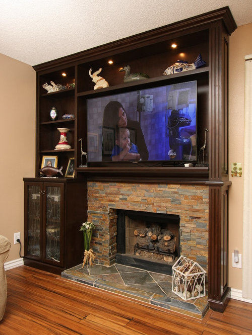 Custom Fireplace Home Design Ideas, Pictures, Remodel and Decor