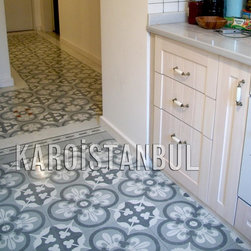 Encaustic Cement Tile For Kitchen - Wall And Floor Tile