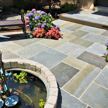 Lake Forest Prairie Style Forecourt Entrance