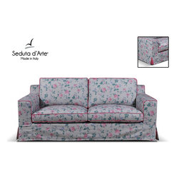 Contemporary Sleeper Sofa Luis by Seduta D'Arte Italy - $2,750.00 - Sectional Sofas