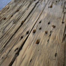 Ontario Barnwood Distressing Kept - Table Tops And Bases
