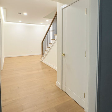 Project #144 | Slightly Curved Transitional Staircase
