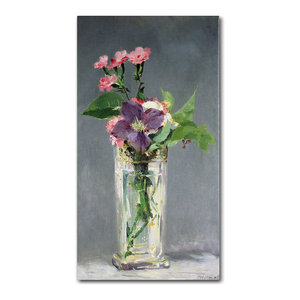 Vase Of Peonies 1864 Canvas Art By Edouard Manet Traditional