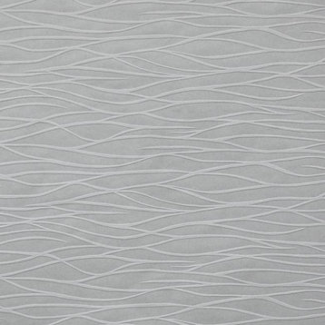 York Wallcoverings PT9418 Organic Waves Paintable Wallpaper - White White/Off