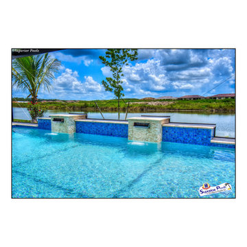 (Altfest) Lee County, FL Superior Pools Custom Swimming