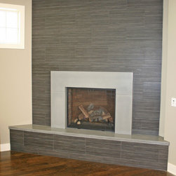 Concrete Fireplaces - Indoor Fireplaces