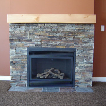 Rec Room Fireplace