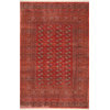 Traditional Transitional Vintage Area Rug, Red, 9'x 12'