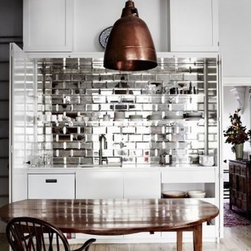 Reflections Glass Mirror Beveled Back Splash Wall Tile - Anaheim, CA - Wall And Floor Tile
