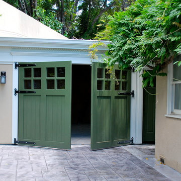 Carriage Doors adorn a Newly Constructed Garage - Berkeley, CA