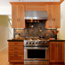 Kitchen - Slate Backsplash