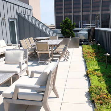 Penthouse Patio & Green Roof - Beacon Hill, Boston