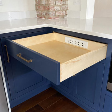 Kitchen In-Drawer Charging Outlets