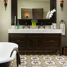 moroccan bathroom