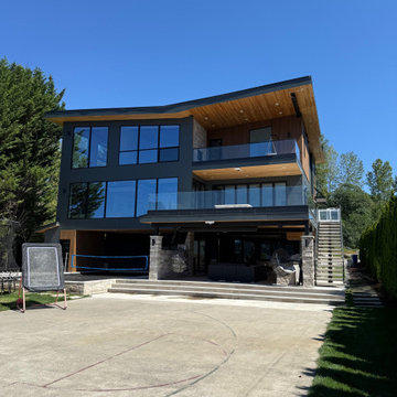 Under-Deck Drainage System on Lake Sammamish