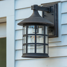 Outside