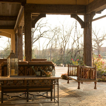 Rustic Lodge style home