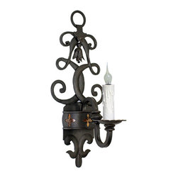 SC-154 Custom Hand Made Iron Sconces - Wall Sconces