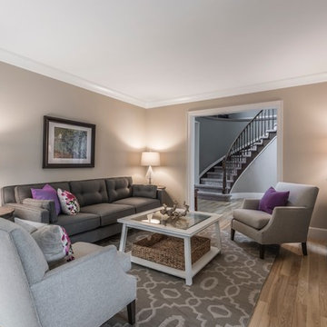 Transitional Living Room