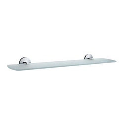 Smedbo STUDIO 25" Glass Shelf NK347 - Toilet Accessories